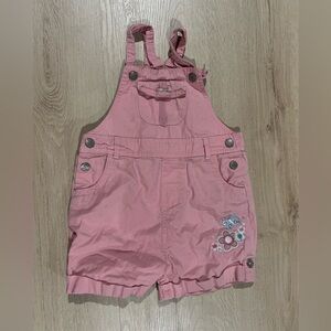🌸 Bum Kids Pink Short Overalls | Toddler Girls Size 3 🌸 3/$20